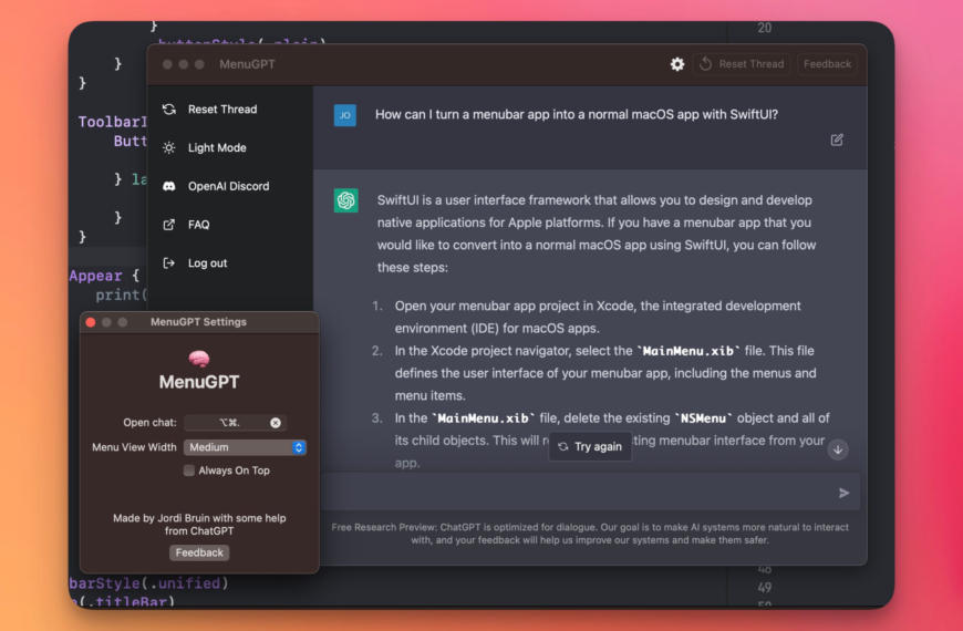 MacGPT: A Best Way to Access ChatGPT on Your Mac